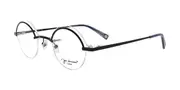 John Lennon JO183 Ni-M Men's Glasses Black Size 44 - Private Health Rebate - Blue Light Block Available
