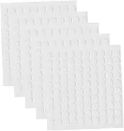 Angoily Double-Sided Round Putty 500pcs Circle Tape Dots Adhesive Dots Removable Traceless Glue Sticker for Home Office
