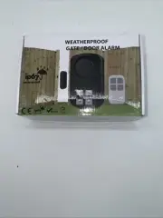 IP67 Weatherproof Gate & Door Alarm System w/Remote & Keypad for Home Security