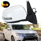 Right Side White Door Mirror Assembly 9-Pin For Mitsubishi Outlander 2016 17-20