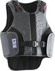 エキア(Ekkia) 99140003 99140003 E-T.Artic.Body PROT.Grey Kid L Equestrian Equipment, Gray