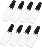 HOMOBABE 8pcs Precision Glue Applicator Bottles with Fine Tip Squeeze Plastic Dropper for Glue Paint Oil for Quilling Craft Detailed Application and DIY Projects