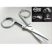 Pair of New Folding Scissors Pocket Travel Cut Trim Crafts Sharp Blade Emergency