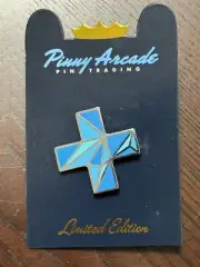 Pinny Arcade PAX West (Prime) 2016 Limited Edition Blue Cross Poly Pin