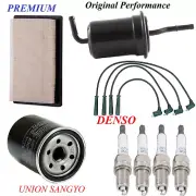 Tune Up Kit Filters Cap Wire Spark Plug For MAZDA MX-6 L4 2.2L Nat.Asp 1988-1989