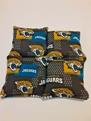 4 Cornhole Bag Set Corn Hole Jacksonville Jaguars