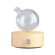 Amrita Court Nebuliser (Diffuser) Wooden Base Geometry Round