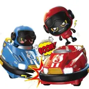 2-Player RC Drift Kart Toy - Collision & Eject Feature - KidsToyLover