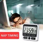 Clock Kitchen Timer Large Display Cooking Count Up Countdown Digital Screen