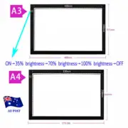 Ultra Thin A3 A4 LED LightFZrawing LightDesign Stencil Pattern Tracing Pad D
