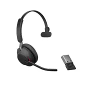 Jabra Evolve2 65 MS Monaural Bluetooth Headset USB-A 26599-899-999