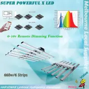 Hydroponic Super Powerful X LED 720W/6 Strips Full Spectrum Commercial light