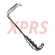 Set of 5 Richardson Retractors, Loop Grip Handle, 1.5"x2.5" Blade, 9.5", Premium