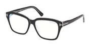 Tom Ford FT5955-B Blue-Light Block 003 Men's Glasses Black Size 54 - Private Health Rebate - Blue Light Block Available