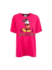 Disney x Gucci Hot Pink Mickey Mouse Oversized T-Shirt