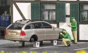 Busch 7828 HO/OO Gauge Wheel Theft Action Set