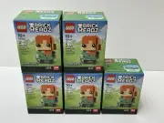LEGO BRICKHEADZ - 40624 Minecraft Alex Brand New / Sealed / Retired (lot Of 5)