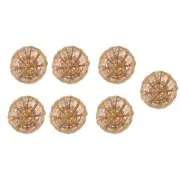 7 Pcs Budgie Cage Bamboo Bird's Nest Home Decoration Breeding