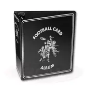 1 Case (12) BCW 3" Black Football Card Albums D-Ring Binders