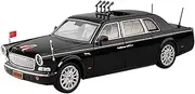Die-cast 1:24 for HONGQI L5 70th Parade Car Diecast Alloy Car Model Miniature Simulation Vehicle Model Decorative Miniature Vehicle