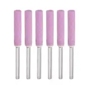 6pcs Diamond Coated Chainsaw Sharpener Bits 3/16" Chain Saw Grinder, Ceramics