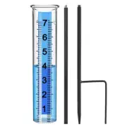 Adjustable Rain Gauge for Garden Modify Height for Precise Rainwater Monitoring