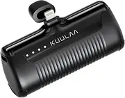Power Bank 4500mAh 12W, Portable Charger for iPhone, Powerbank Battery Bank Compatible with iPhone 14/13/12/11 - Black