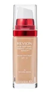 REVLON AGE DEFYING FIRMING LIFTING 35 NATURAL BEIGE FOUNDATION MAKEUP SPF 15