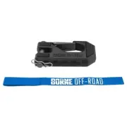 Borne Off-Road Winch Hook & Hand Strap, Blue