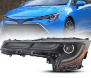 For Toyota Corolla 2019 2020 Hatchback / 2020 2021 Sedan Headlight LED Left Side (for: Toyota)