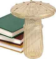 Huvqianu Vases for Flowers | Cute Mushroom Propagation Vase - Floral Planter Table Decor for Indoor Room Shelf Windowsill Bathroom Living Room Bedroom Office Farmhouse Party