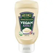 Heinz Seriously Good Mayonnaise Vegan Aioli Mayo 270mL