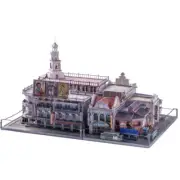 Old Shanghai Set of 4+Tool Set DIY 3D Metal Puzzle Assemble Model Kits Laser Cut