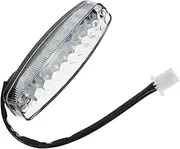 Alipis LED Tail Light Motorcycle Brake Light with Durable LED Beads Easy Installation Stylish Design for Enhanced Vehicle Appearance Compatible with