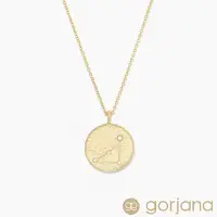 在飛比找Yahoo奇摩購物中心優惠-Gorjana 十二星座系列占星硬幣項鍊-摩羯座
