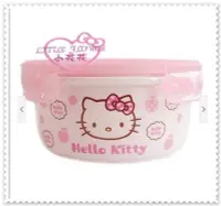 在飛比找Yahoo!奇摩拍賣優惠-♥小公主日本精品♥ Hello Kitty 粉色大臉愛心 陶