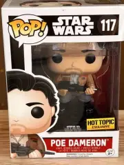 Funko Pop Star Wars #117 Poe Dameron (Hot Topic Exclusive)