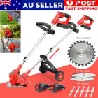 Cordless Grass Trimmer Lawn Cutter Whipper Snipper Fits For Makita Battery 24V