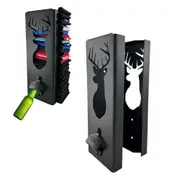 2 in 1 Wall Mounted Can Cooler Holder with Bottle Opener Dispenser Organizer for Beer Cozy Storage Drinker Creative Cool Stuff