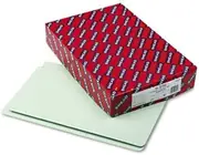 Smead Heavy Duty Folders, End Tab, Two Inch Expansion, Legal, Gray Green, 25/Box SMD29210