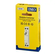 IMO Modular Contactor for Heating/Lighting - 20A 2P NO - 230V AC Coil (HC20-20230)