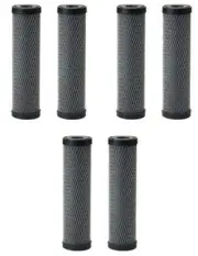 Fits Pentek CFBC-10 Compatible Fibredyne Carbon Block Water Filters 6 Pack