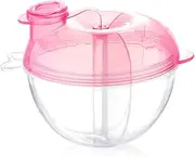 (Pink) - Accmor Baby Milk Powder Formual Dispenser, Non-Spill Formual Dispenser & Snack Storage Container