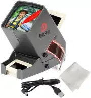 Ps-3 Slide Viewer, View 2X2 In. Slides, 35Mm Film Strips & Negatives