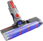 Soft Roller Brush Head,Compatible for Dyson，V7 V8 V10 V11 SV12 V15，Cordless Stick Vacuum Cleaners Parts Hardwood Floor Attachment