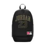 NIKE 後背包 JORDAN BACKPACK 15吋筆電包 雙肩背 水瓶側袋 多夾層 書包 黑金FQ095101