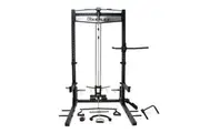 Reeplex RPR8 Squat Rack with Lat Pulldown and Cable Attachments