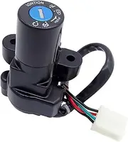Ignition Lock Switch for Suzuki for Gsf1200 1997 1998 1999 2000 2001 2002 2003 2004 2005 Motorcycle Ignition Start Switch Keys Lock Wire Socket Key Assembly