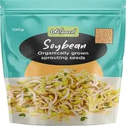 Untamed Health Soybean Organic Grown Sprouting Seeds 100 g