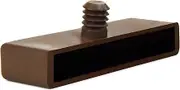 53mm Bed Slat Holders Caps for Wooden Frames 1 Prong (Pack of 10)